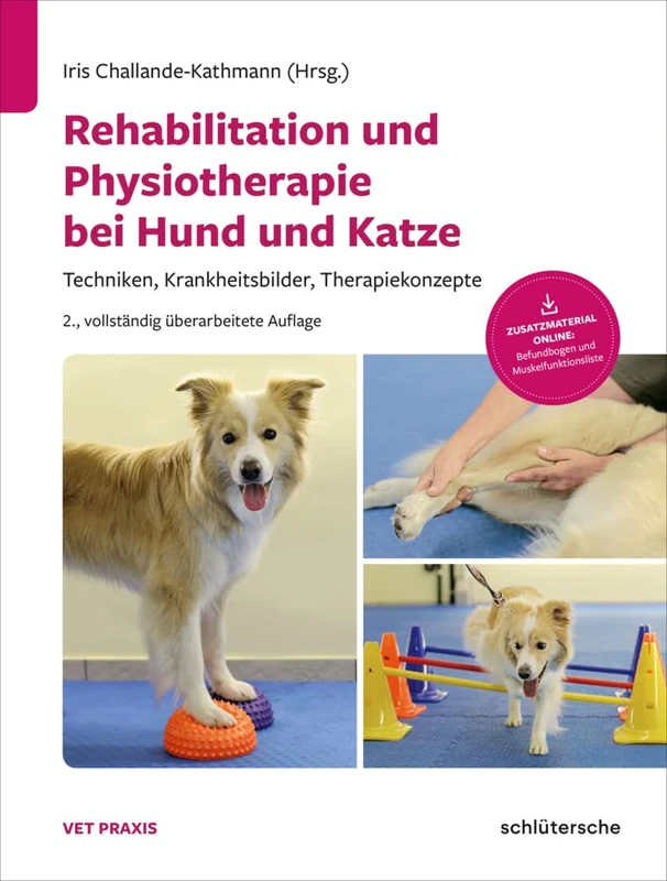 Rehabilitation und Physiotherapie bei Hund und Katze: Techniken, Krankheitsbilder, Therapiekonzepte