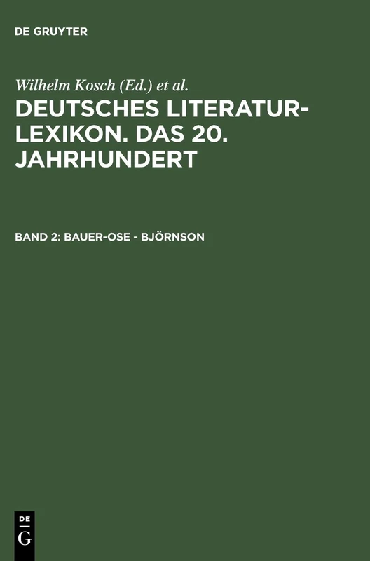 Bauer-Ose - Björnson