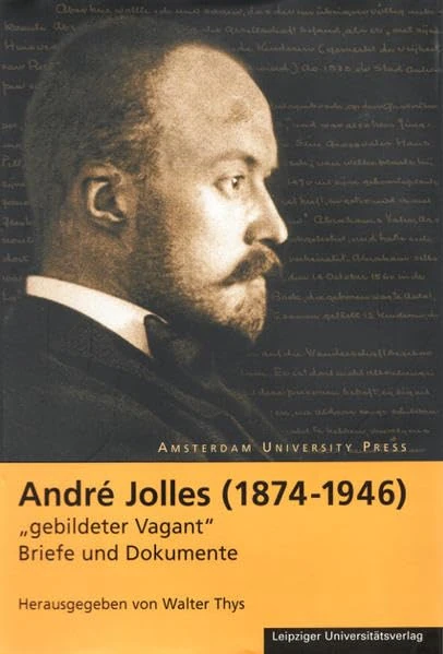 Amsterdam University Press - Andre Jolles (1874-1946) CB Rare Book - Image 1