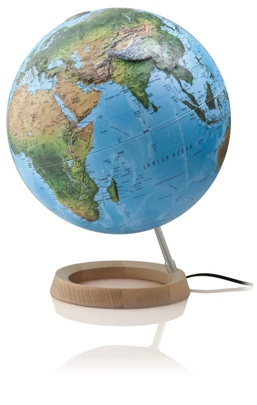 Raethgloben Handkaschierter Leuchtglobus (DF 30 22) - Phys./Polit