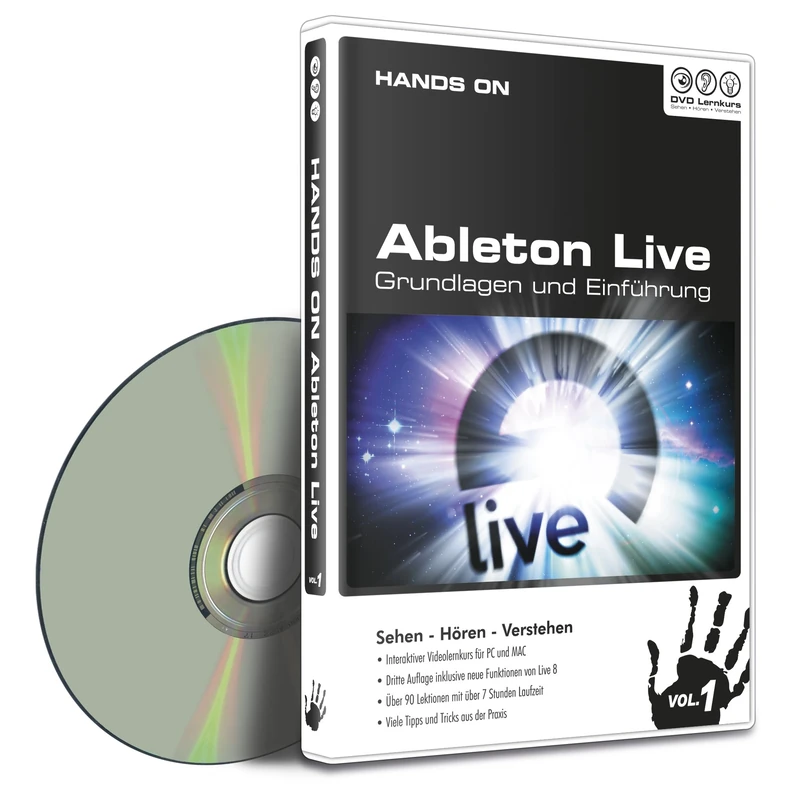 Hands on Ableton Live Vol. 1 - Grundlagen und Einführung (DVD-ROM) (PC + MAC)