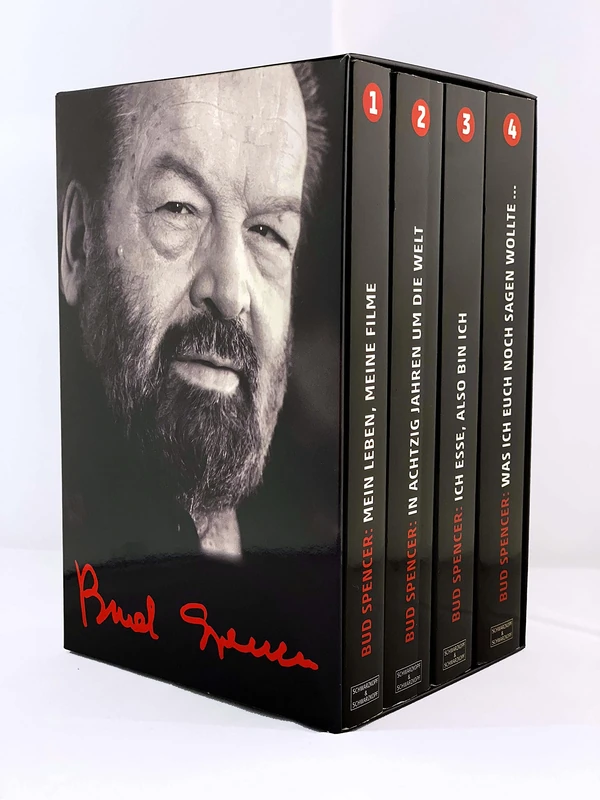 Bud Spencer: Alle vier Bud-Spencer-Paperbacks im Schuber