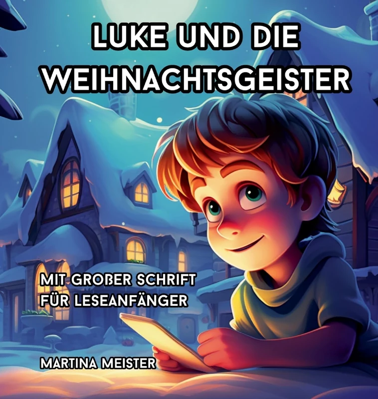 Luke und die Weihnachtsgeister: mit großer Schrift für Leseanfänger