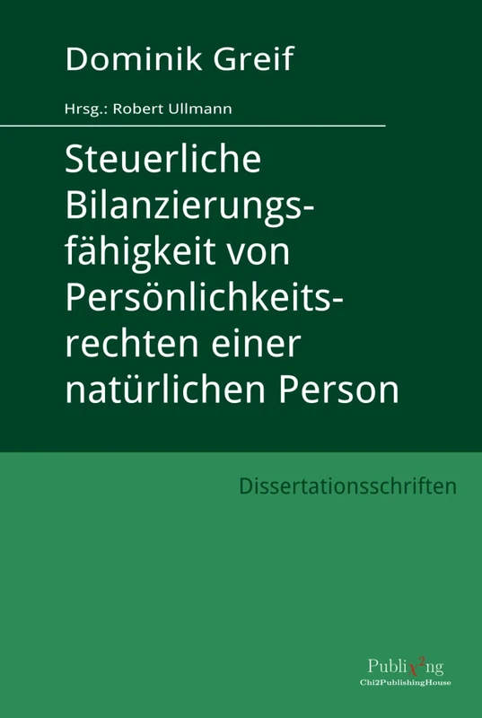 Steuerliche Bilanzierungsfähigkeit von Persönlichkeitsrechten einer natürlichen Person - Image 1