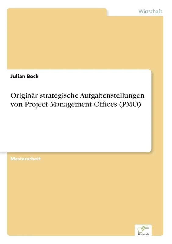 Originär strategische Aufgabenstellungen von Project Management Offices (PMO) - Image 1