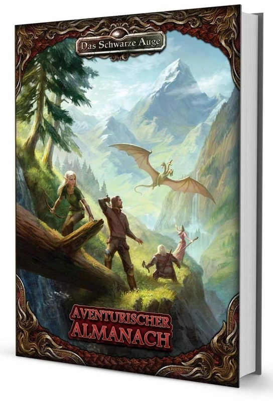 Aventurischer Almanach Hardcover: Das Schwarze Auge 5 Kernband