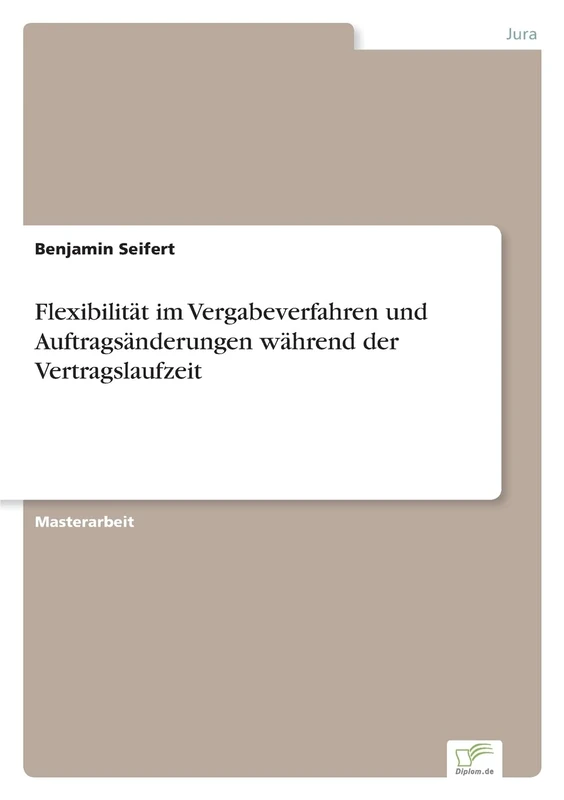 Flexibilität im Vergabeverfahren und Auftragsänderungen während der Vertragslaufzeit - Image 1