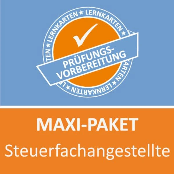 Maxi-Paket Lernkarten Steuerfachangestellte / Steuerfachangestellter: Prüfungsvorbereitung - Image 1