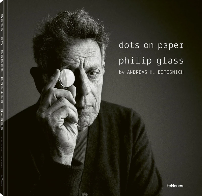 dots on paper: Philip Glass by Andreas H. Bitesnich