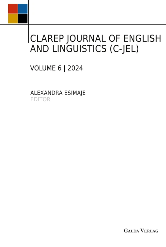 Clarep Journal of English and Linguistics (C-Jel): Vol. 6