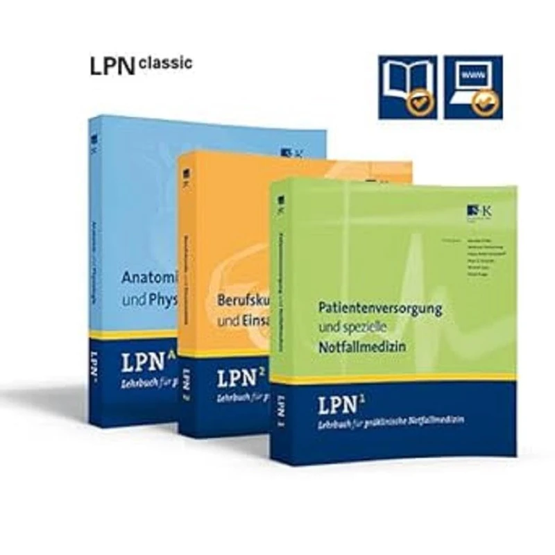 LPN - Lehrbuch für präklinische Notfallmedizin CLASSIC (Gesamtwerk: 3 Bände) - Image 1