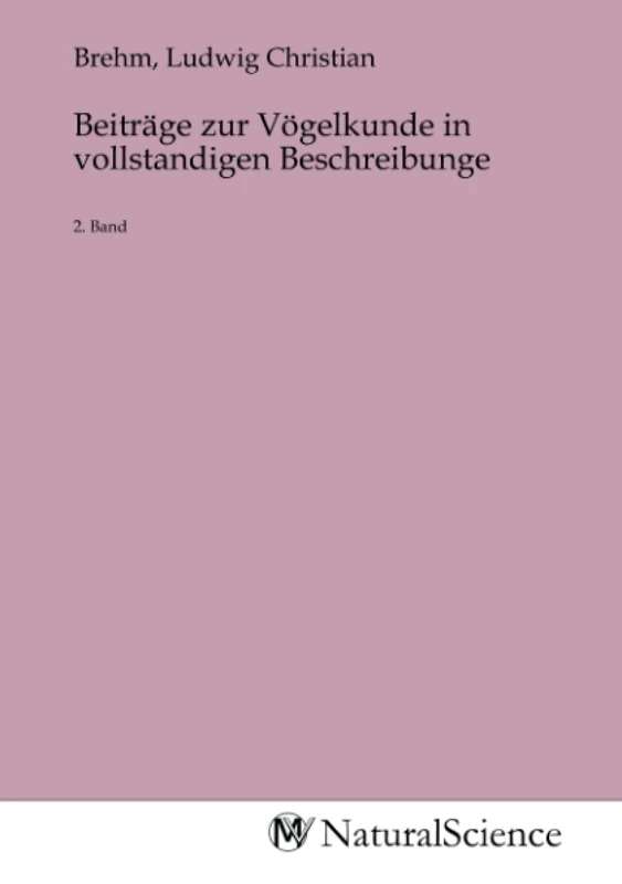 Beiträge zur Vögelkunde in vollstandigen Beschreibunge: 2. Band - Image 1