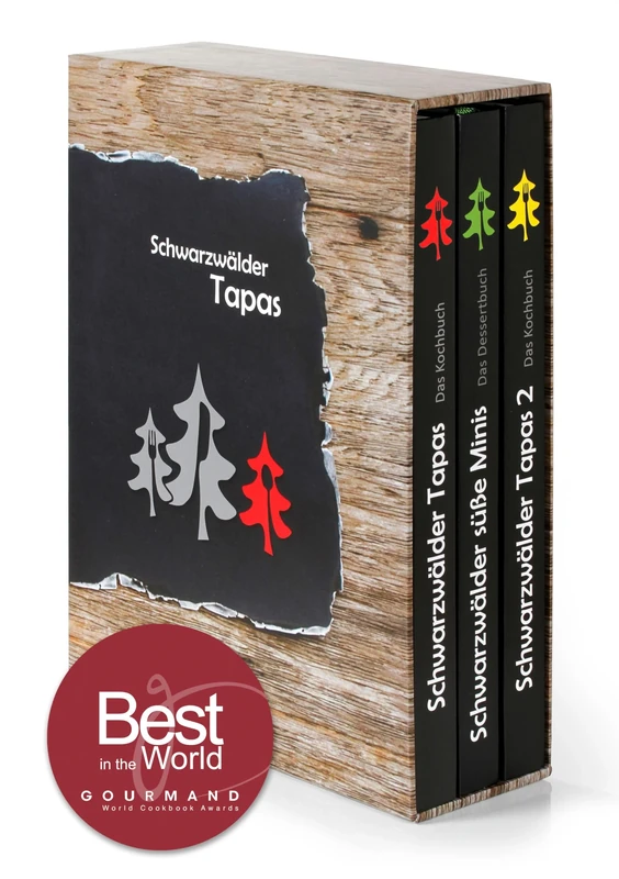 Schwarzwälder Tapas Schuberbox - "Beste Kochbuchserie des Jahres" weltweit: Ausgezeichnet bei den "Gourmand World Cookbook Awards 2019" in Macau/China - Image 1