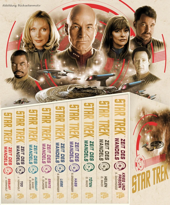 Star Trek – Zeit des Wandels Band 1 bis 9 im Boxset – inklusive 9 Miniprints