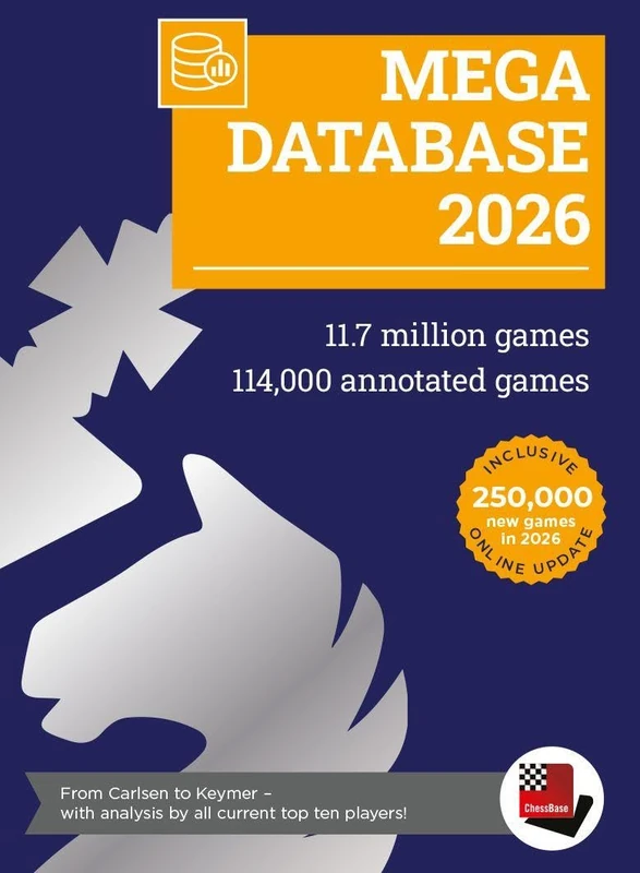 Mega Database 2026: ChessBase Datenbank mit 11,7 Millionen Schachpartien, ca. 114.000 kommentiert - Image 1
