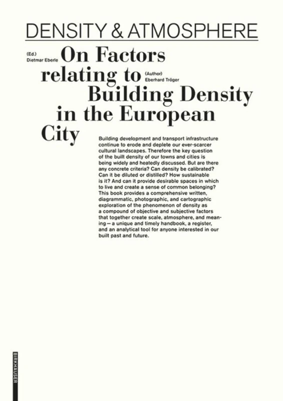 Density & Atmosphere: On Factors relating to Building Density in the European City - Image 1