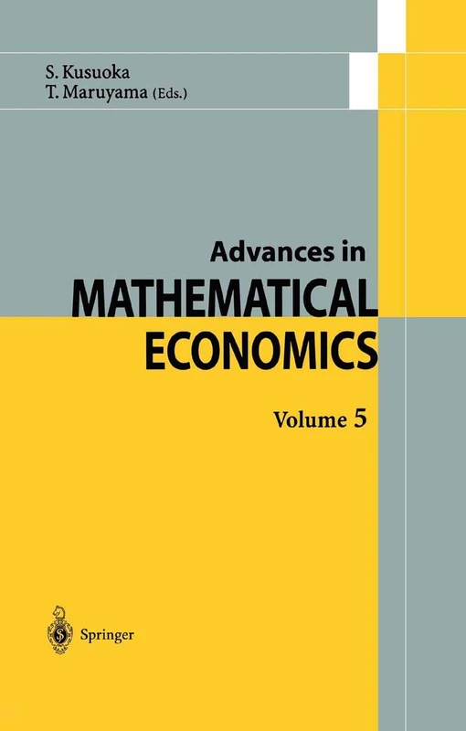 Advances in Mathematical Economics: 5