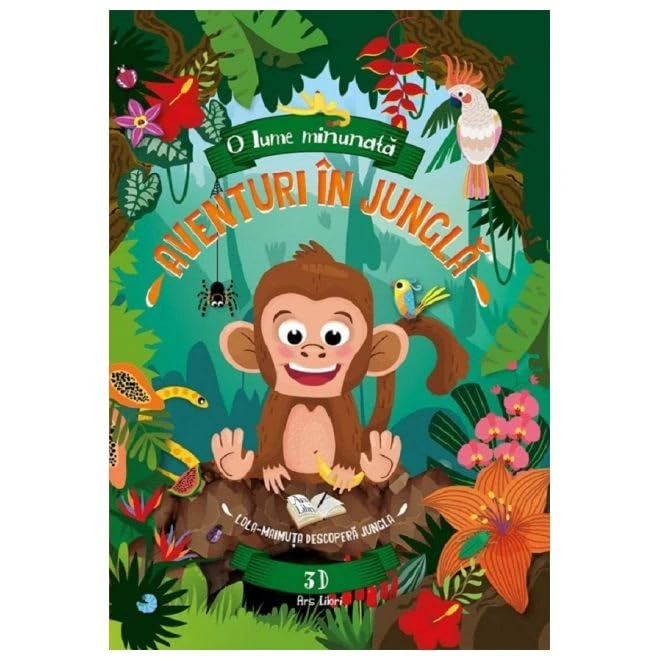 Aventuri In Jungla. Lola. Maimuta Descopera Jungla 3D