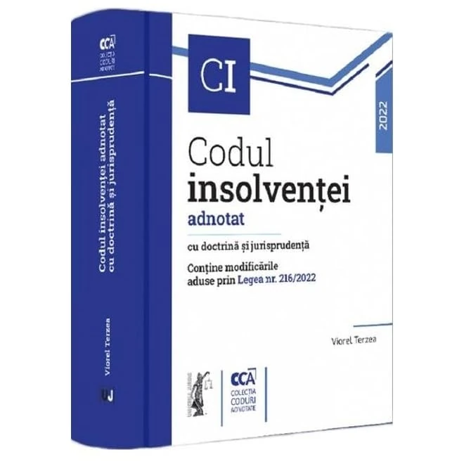 Codul Insolventei Adnotat Cu Doctrina Si Jurisprudenta