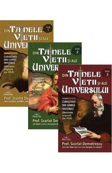 Din Tainele Vietii Si Ale Universului. Set 3 Volume