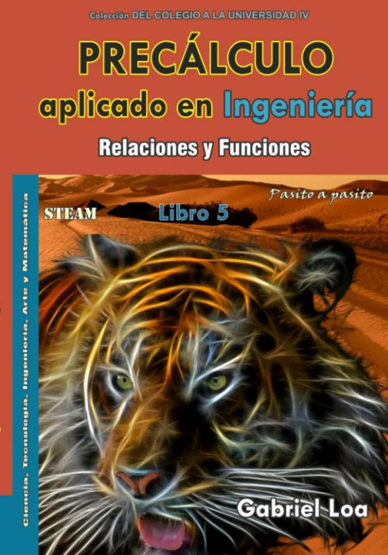 PRECÁLCULO-LIBRO 5: RELACIONES Y FUNCIONES - Image 1