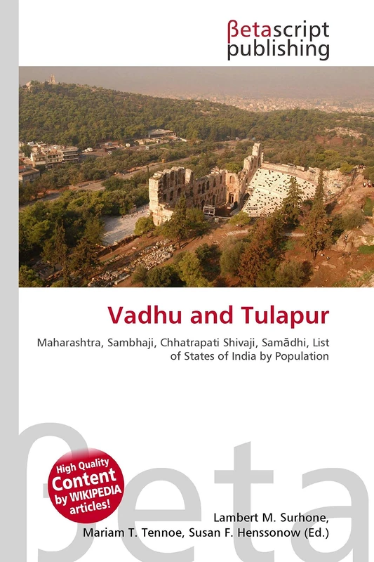 Vadhu and Tulapur: Maharashtra, Sambhaji, Chhatrapati Shivaji, Sam¿dhi, List of States of India by Population - Image 1