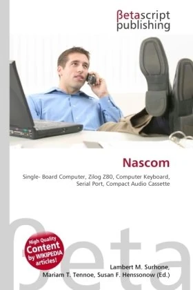 Nascom: Single- Board Computer, Zilog Z80, Computer Keyboard, Serial Port, Compact Audio Cassette