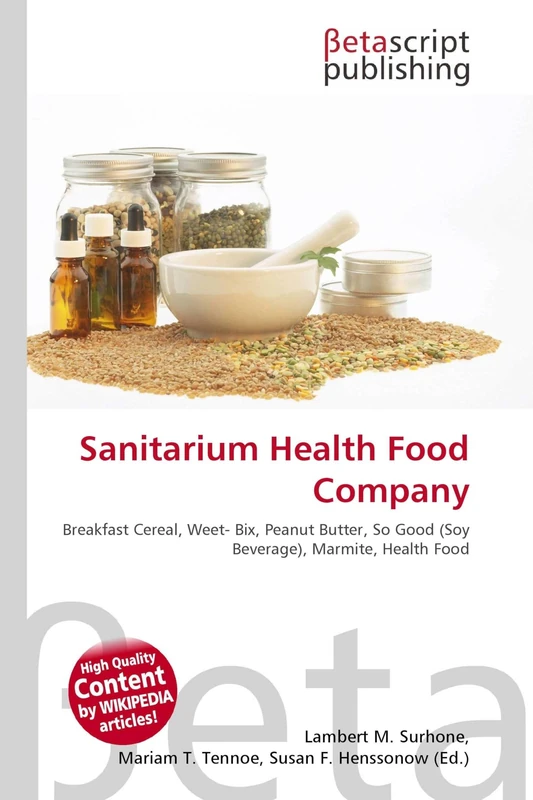 Sanitarium Health Food Company: Breakfast Cereal, Weet- Bix, Peanut Butter, So Good (Soy Beverage), Marmite, Health Food - Image 1