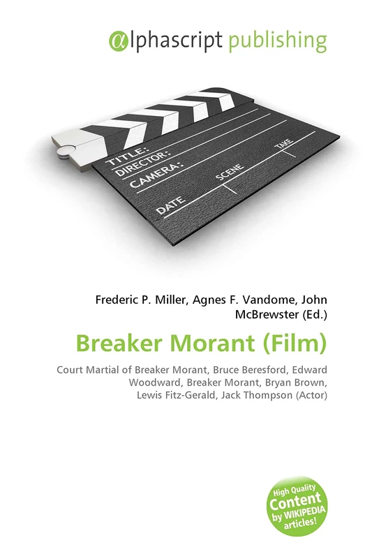 Breaker Morant (Film): Court Martial of Breaker Morant, Bruce Beresford, Edward Woodward, Breaker Morant, Bryan Brown, Lewis Fitz-Gerald, Jack Thompson (Actor) - Image 1