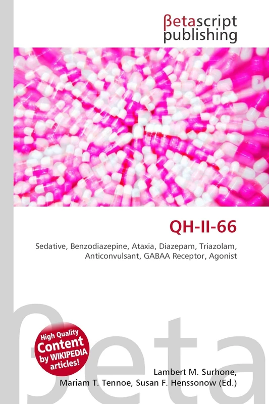 QH-II-66: Sedative, Benzodiazepine, Ataxia, Diazepam, Triazolam, Anticonvulsant, GABAA Receptor, Agonist - Image 1