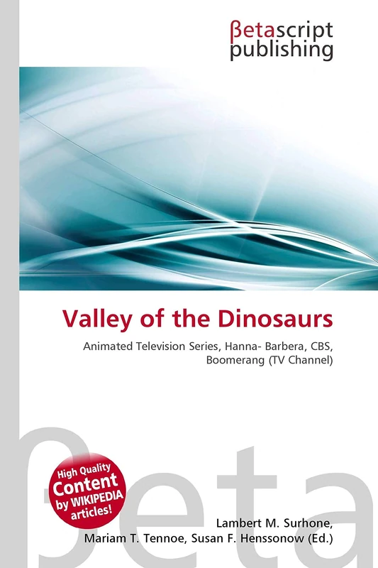 Valley of the Dinosaurs: Animated Television Series, Hanna- Barbera, CBS, Boomerang (TV Channel) - Image 1