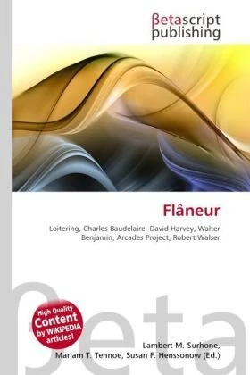 Flâneur: Loitering, Charles Baudelaire, David Harvey, Walter Benjamin, Arcades Project, Robert Walser