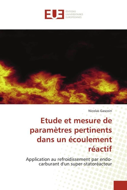 Etude et mesure de paramètres pertinents dans un écoulement réactif: Application au refroidissement par endo-carburant d'un super-statoréacteur - Image 1