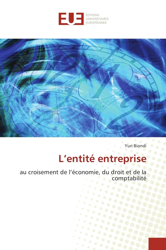 L''entité entreprise: au croisement de l''économie, du droit et de la comptabilité (Omn.Univ.Europ.)