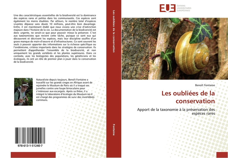 Les oubliées de la conservation: Apport de la taxonomie à la préservation des espèces rares (Omn.Univ.Europ.)