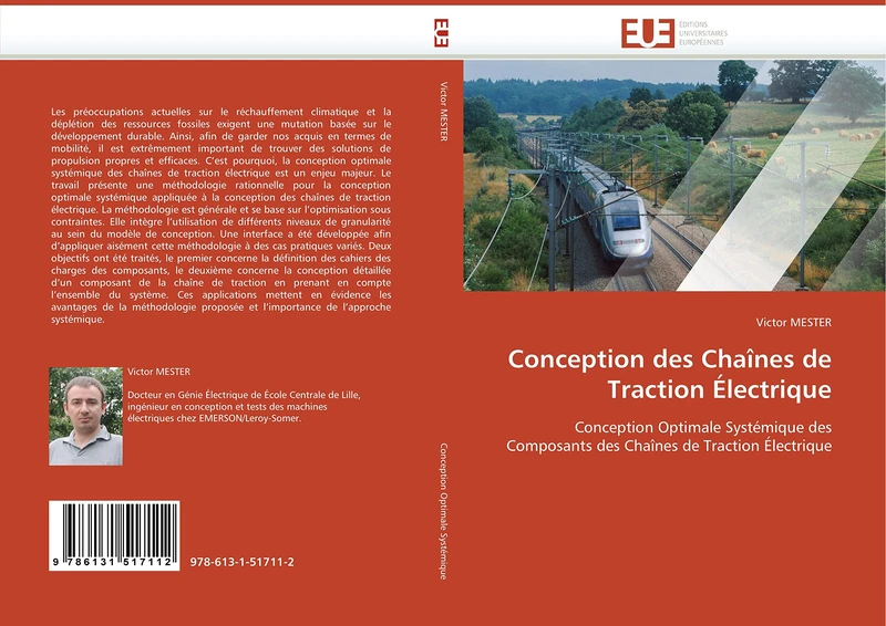 Conception des Chaînes de Traction Électrique: Conception Optimale Systémique des Composants des Chaînes de Traction Électrique (Omn.Univ.Europ.)
