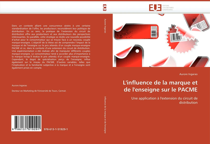 L''influence de la marque et de l''enseigne sur le PACME: Une application à l''extension du circuit de distribution (Omn.Univ.Europ.) - Image 1