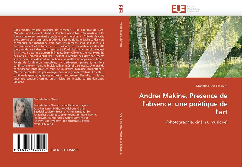 Andreï Makine. Présence de l'absence: une poétique de l'art: (photographie, cinéma, musique) (Omn.Univ.Europ.) - Image 1