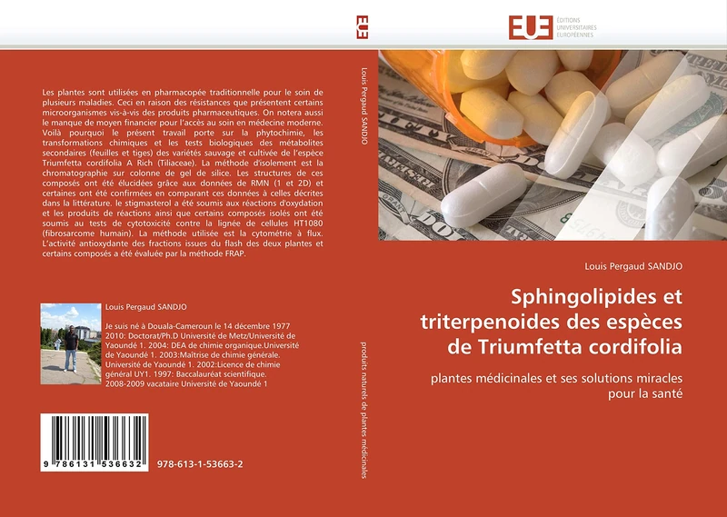 Sphingolipides et triterpenoides des espèces de Triumfetta cordifolia: plantes médicinales et ses solutions miracles pour la santé (Omn.Univ.Europ.) - Image 1
