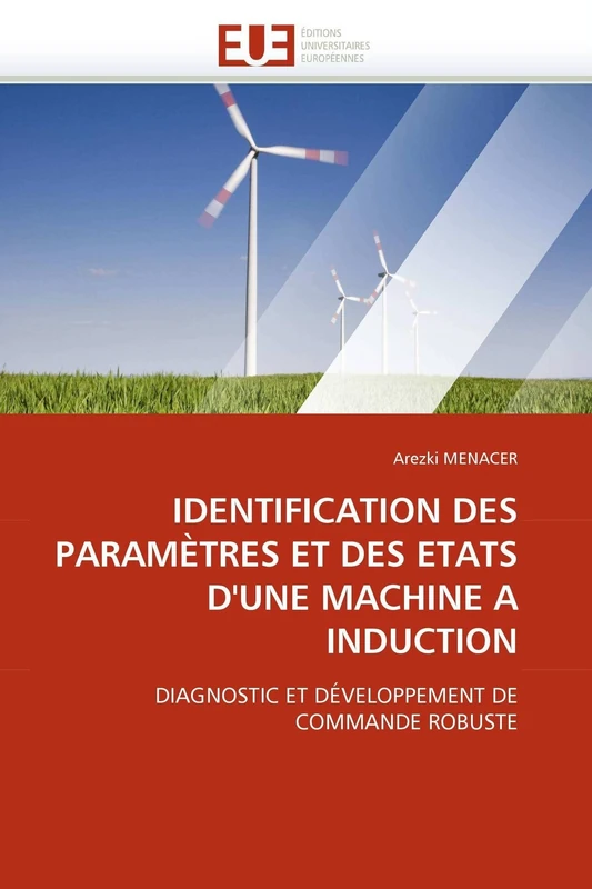 IDENTIFICATION DES PARAMÈTRES ET DES ETATS D'UNE MACHINE A INDUCTION: DIAGNOSTIC ET DÉVELOPPEMENT DE COMMANDE ROBUSTE (Omn.Univ.Europ.)