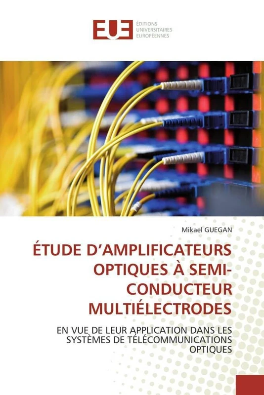 ÉTUDE D'AMPLIFICATEURS OPTIQUES À SEMI-CONDUCTEUR MULTIÉLECTRODES: EN VUE DE LEUR APPLICATION DANS LES SYSTÈMES DE TÉLÉCOMMUNICATIONS OPTIQUES (Omn.Univ.Europ.)