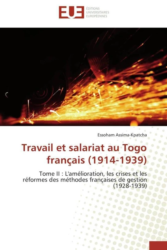 Travail et salariat au Togo français (1914-1939): Tome II : L'amélioration, les crises et les réformes des méthodes françaises de gestion (1928-1939) (Omn.Univ.Europ.)