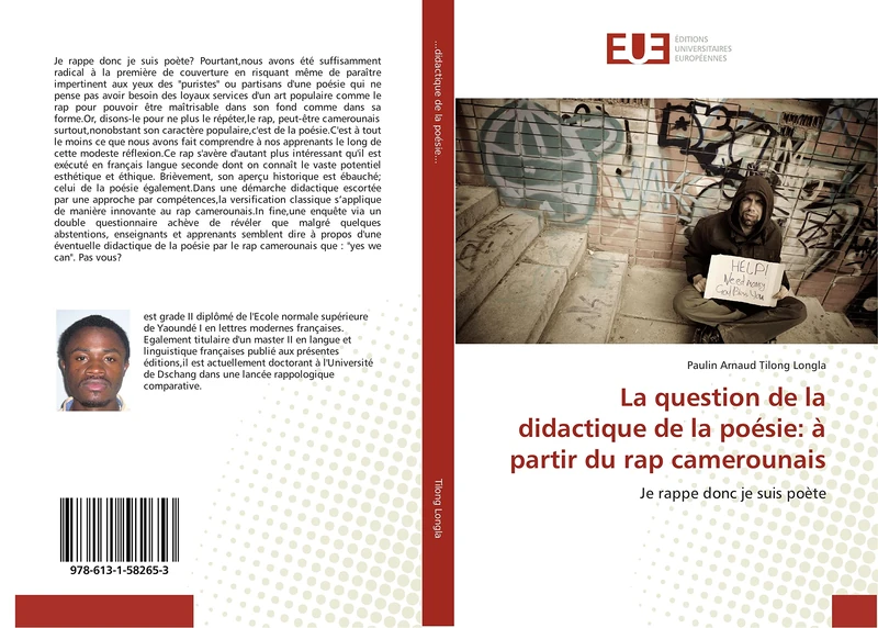 La question de la didactique de la poésie: à partir du rap camerounais: Je rappe donc je suis poète (Omn.Univ.Europ.) - Image 1