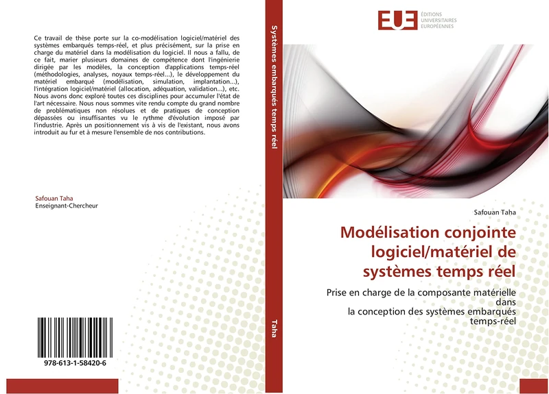 Modélisation conjointe logiciel/matériel de systèmes temps réel: Prise en charge de la composante matérielle dans la conception des systèmes embarqués temps-réel (Omn.Univ.Europ.) - Image 1
