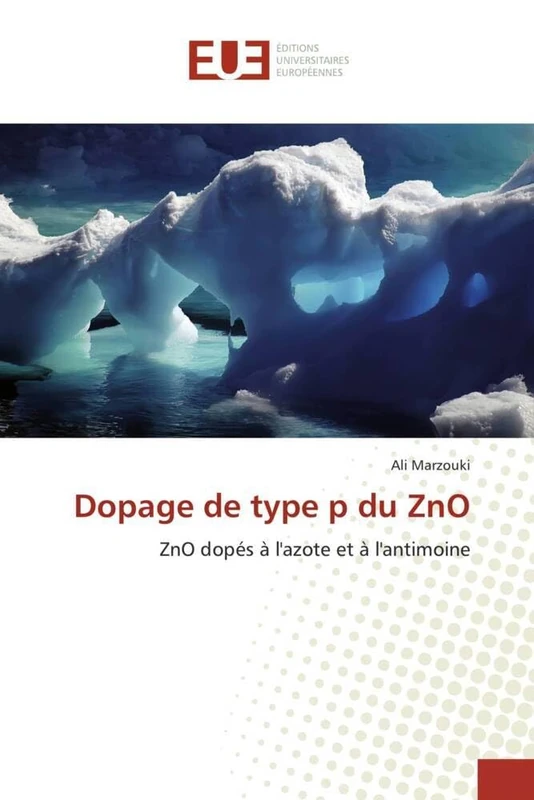 Dopage de type p du ZnO: ZnO dopés à l'azote et à l'antimoine (Omn.Univ.Europ.)