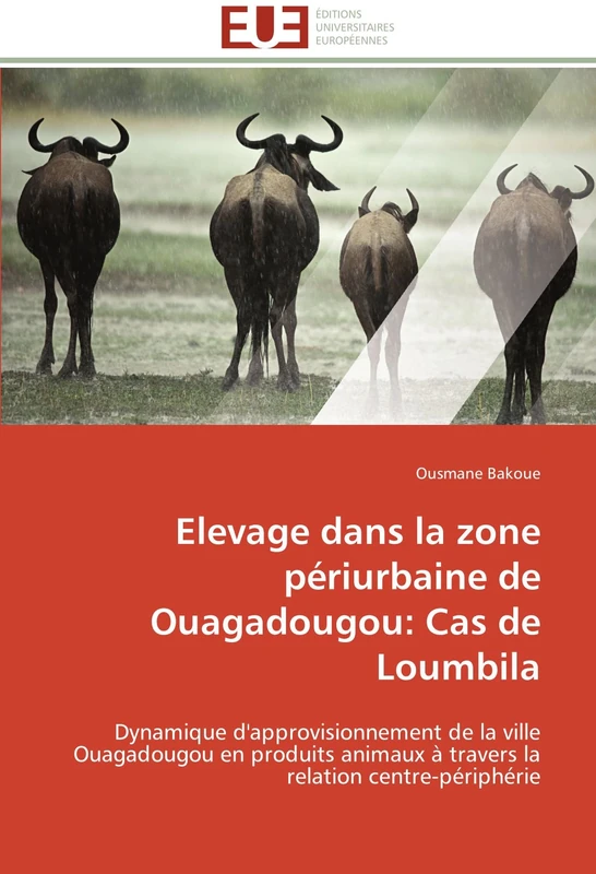Elevage dans la zone périurbaine de Ouagadougou: Cas de Loumbila: Dynamique d'approvisionnement de la ville Ouagadougou en produits animaux à travers la relation centre-périphérie - Image 1
