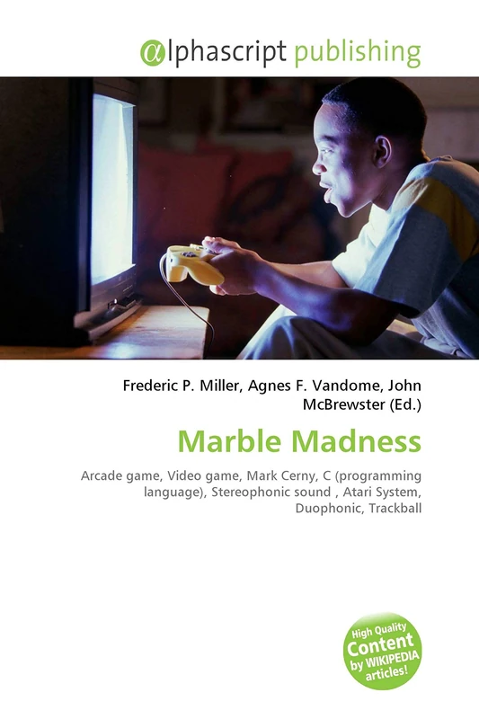 Marble Madness: Arcade game, Video game, Mark Cerny, C (programming language), Stereophonic sound , Atari System, Duophonic, Trackball - Image 1