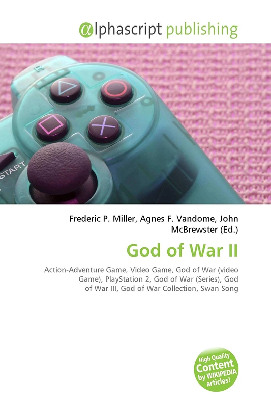 God of War II: Action-Adventure Game, Video Game, God of War (video Game), PlayStation 2, God of War (Series), God of War III, God of War Collection, Swan Song
