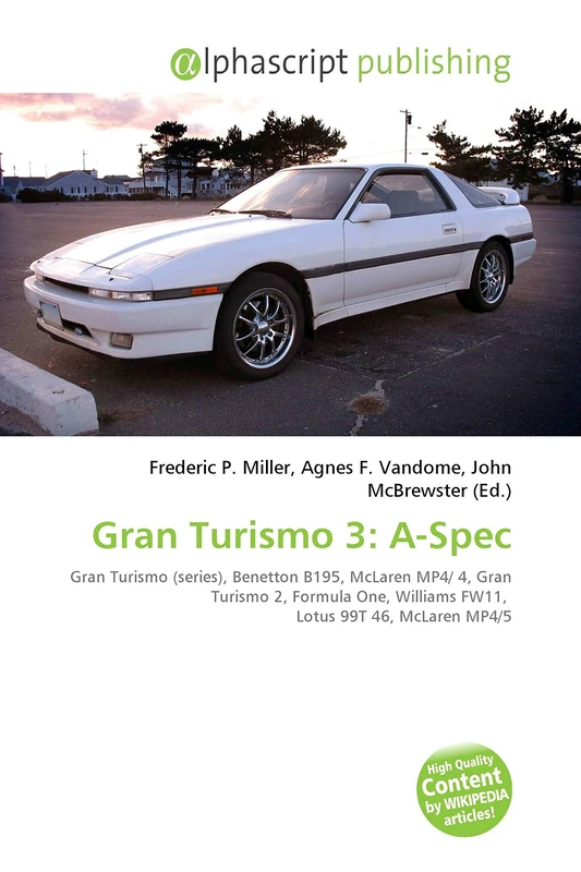 Gran Turismo 3: A-Spec: Gran Turismo (series), Benetton B195, McLaren MP4/ 4, Gran Turismo 2, Formula One, Williams FW11, Lotus 99T 46, McLaren MP4/5