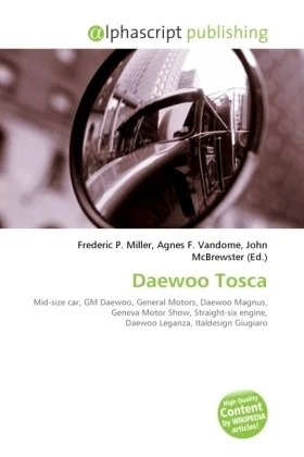 Daewoo Tosca: Mid-size car, GM Daewoo, General Motors, Daewoo Magnus, Geneva Motor Show, Straight-six engine, Daewoo Leganza, Italdesign Giugiaro - Image 1